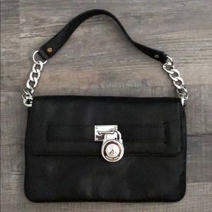 Michael Kors Silver Lock Purse